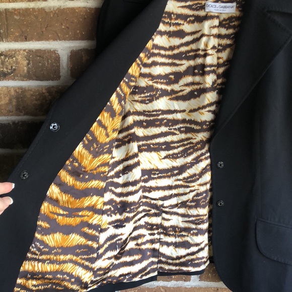 DOLCE & GABBANA Black Blazer - Picture 6 of 14